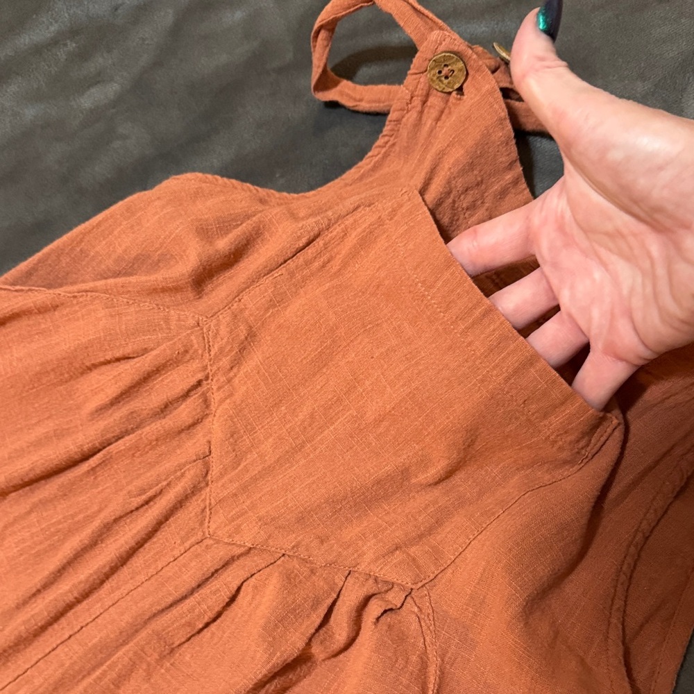 Natural Life Rust Jumpsuit, size S - Picture 9 of 12